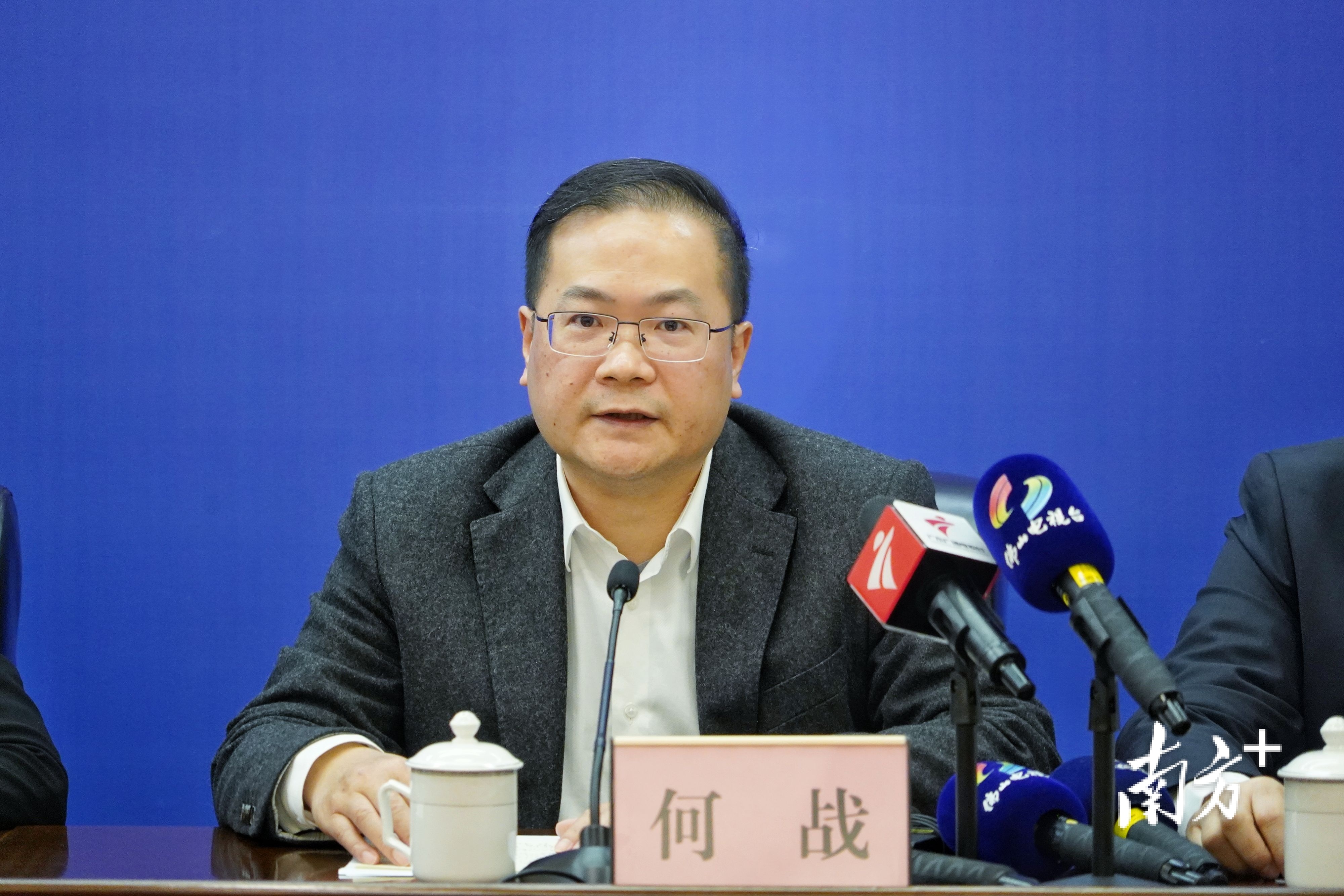 佛山市农业农村局局长何战。南方日报记者 戴嘉信 摄