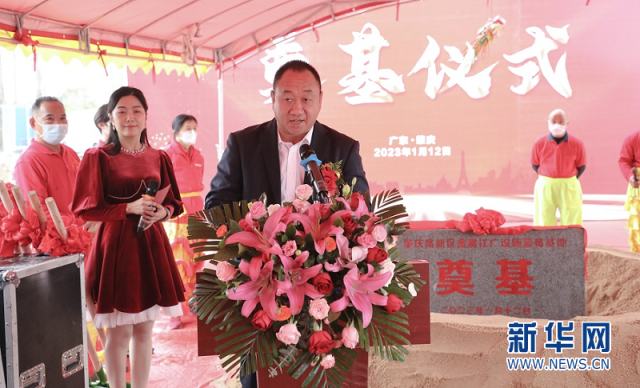 江广环保科技有限公司董事长张进华。