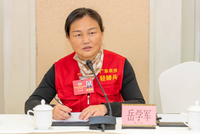 廣東省政協(xié)委員、華南農(nóng)業(yè)大學教授岳學軍