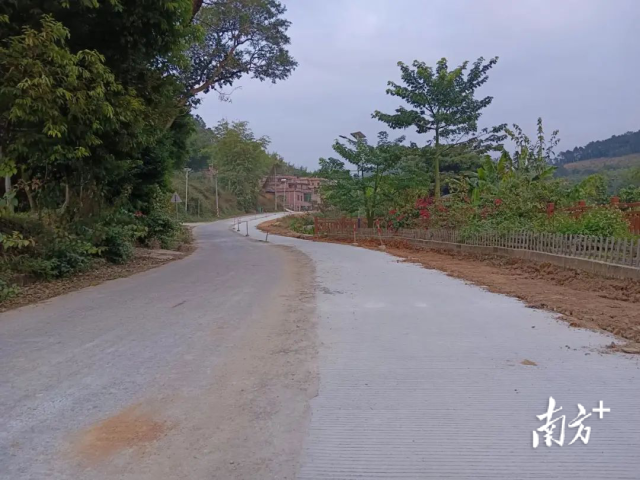 九应至白银村道“单改双”建成后