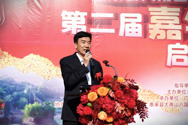 惠来县委常委、统战部部长蔡汉春。