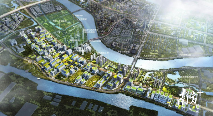 水乡河西片区建设效果图 水乡河西片区建设效果图