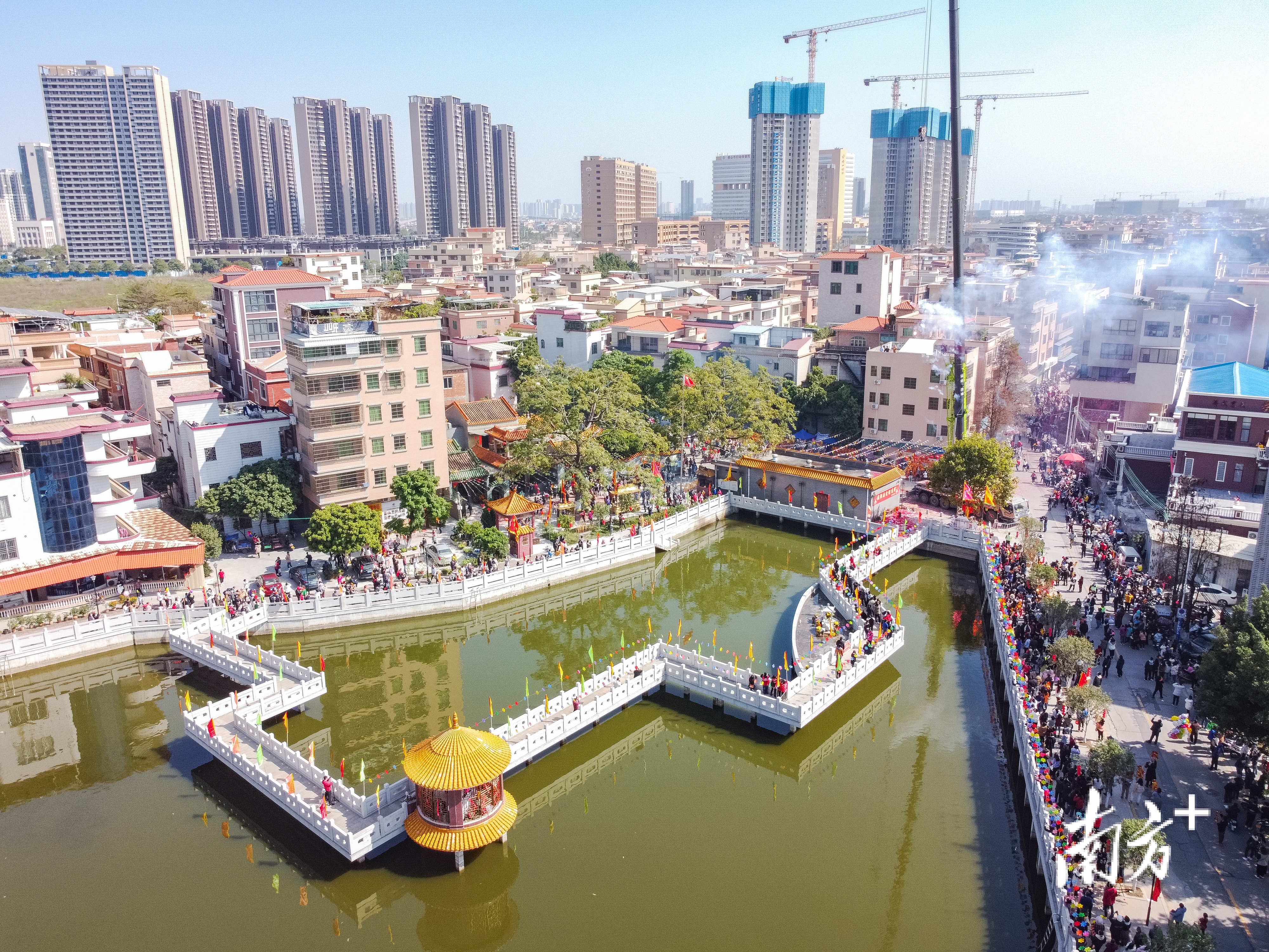 岳步村位于佛山新城周边,岭南水乡味道浓郁。