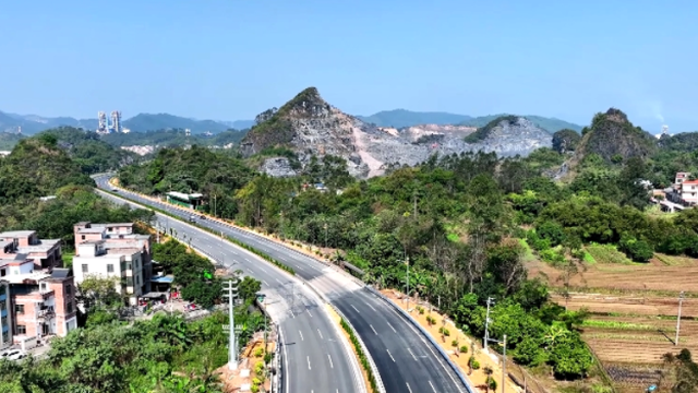 云安：东安大道提升工程全线贯通