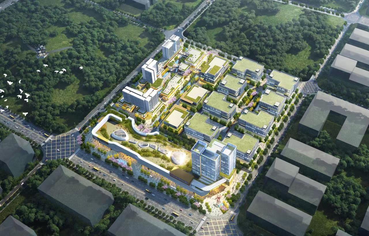 波顿电子雾化器总部及智能制造基地项目效果图。 波顿电子雾化器总部及智能制造基地项目效果图。