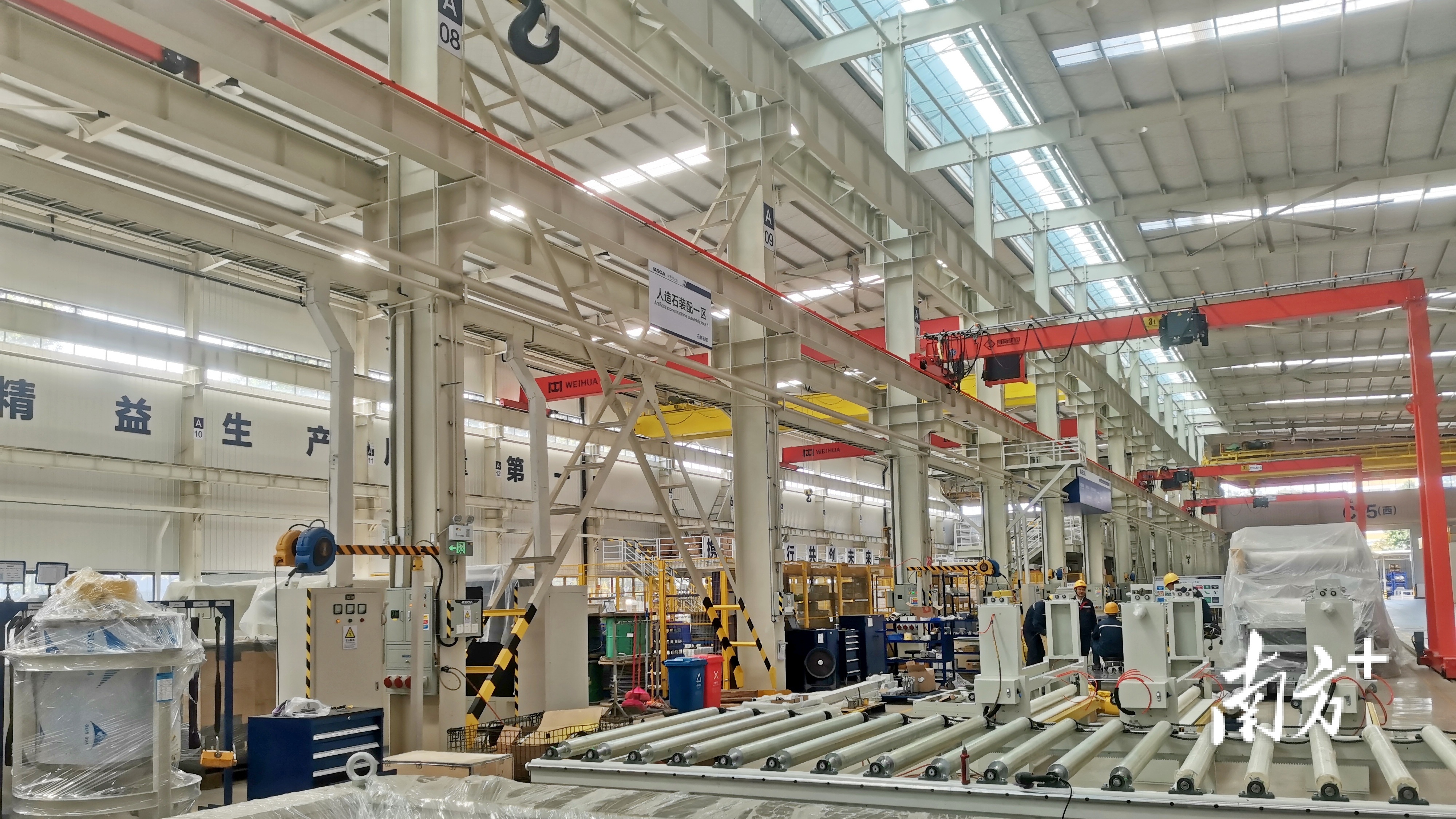 科达制造总部生产车间。熊程 摄 科达制造总部生产车间。熊程 摄