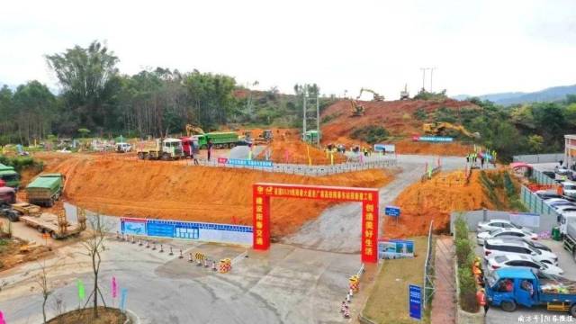 【推动全市高质量发展】阳春市加快推进省道539线阳春大道至广湛高铁阳春东站段新建工程