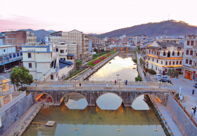 平远县仁居镇“红色记忆”乡村振兴示范节点景观。