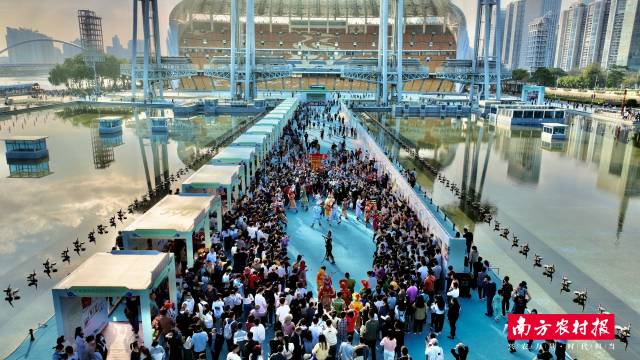 人气超旺！潮州橄榄文化周湾区展销活动在广州海心沙启幕。