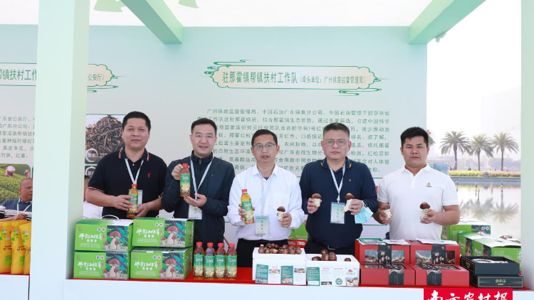驻那霍镇帮扶工作队：红松茸凿开农民增收路