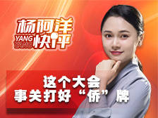 这个大会事关打好“侨”牌 | 杨阿洋快评