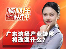 广东这场产业转移,将改变什么?丨杨阿洋快评