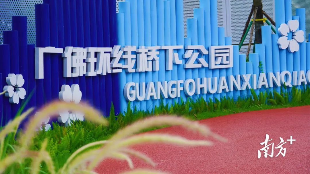 广佛环线桥下公园。