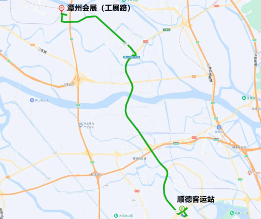 大良线路走向