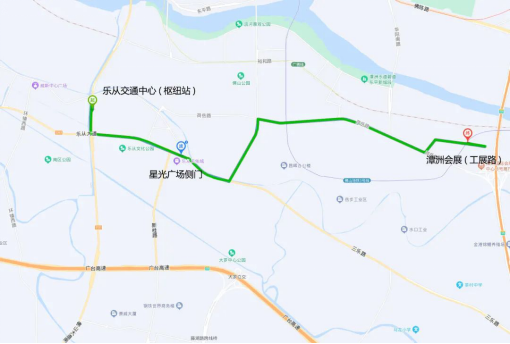 乐从线路走向