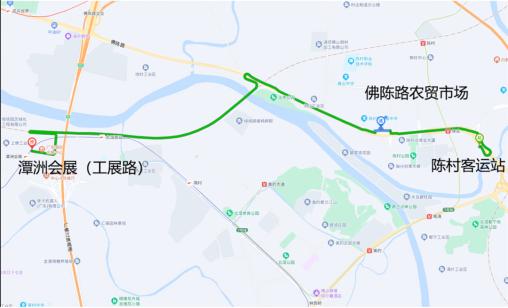 陈村线路走向