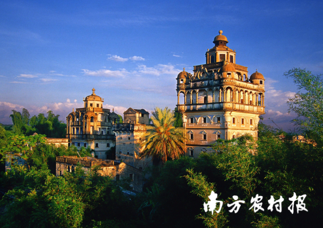 江门开平市“世遗”风采。