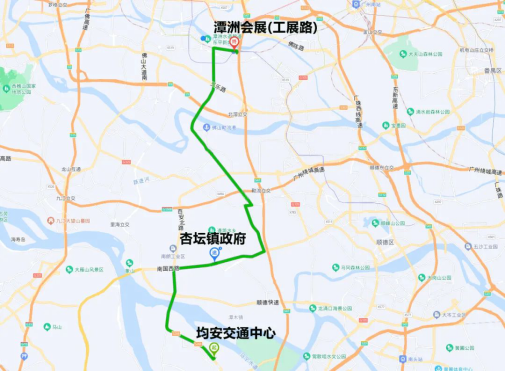 均安线路走向