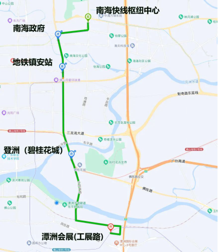 线路走向图