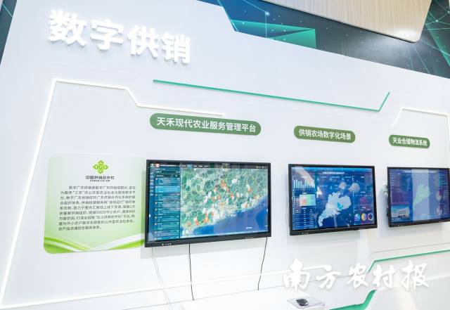 大会现场展览展示数字供销平台