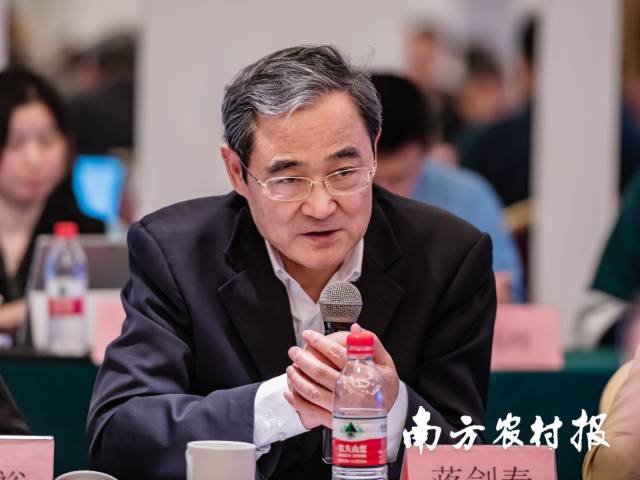  中国工程院院士蒋剑春。林青 摄