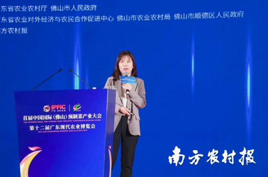 清远市清城区预制菜产业园招商总监廖焕萍