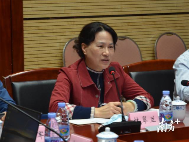 省农业农村厅种植业管理处二级调研员林翠兰