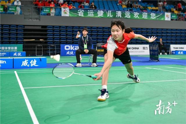 省运会羽毛球比赛在清远揭幕