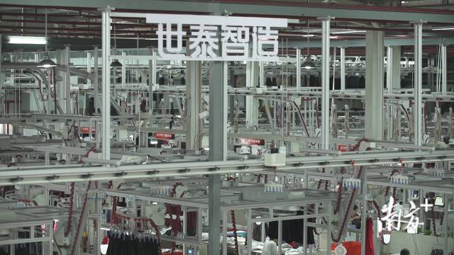 世泰智造智能化生产车间。