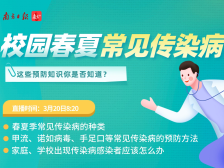 春夏传染病高发，有什么方法避免校园感染？
