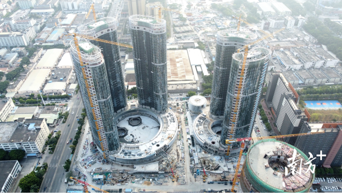 OPPO长安研发中心项目现场。受访者供图