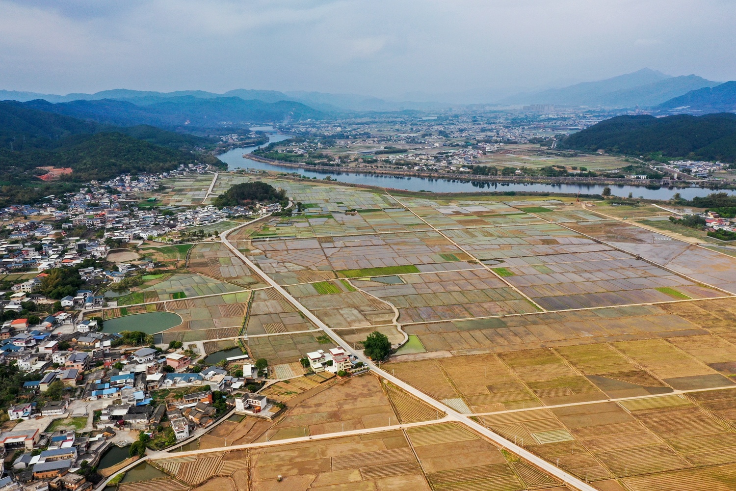 春分前后,梅州各地奏响春耕乐章。南方日报记者 何森垚 摄 春分前后,梅州各地奏响春耕乐章。南方日报记者 何森垚 摄