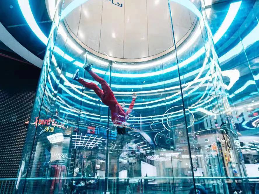 引入全国首个世界级室内风洞体验店IFLY风洞飞行体验店。 引入全国首个世界级室内风洞体验店IFLY风洞飞行体验店。