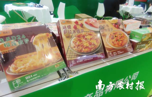 广东亚北农副产品有限公司的预制菜产品。 林晓岚 摄