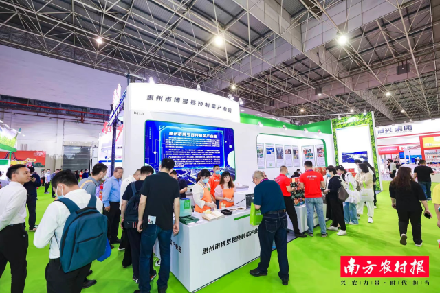 消费者排队试吃东江美食