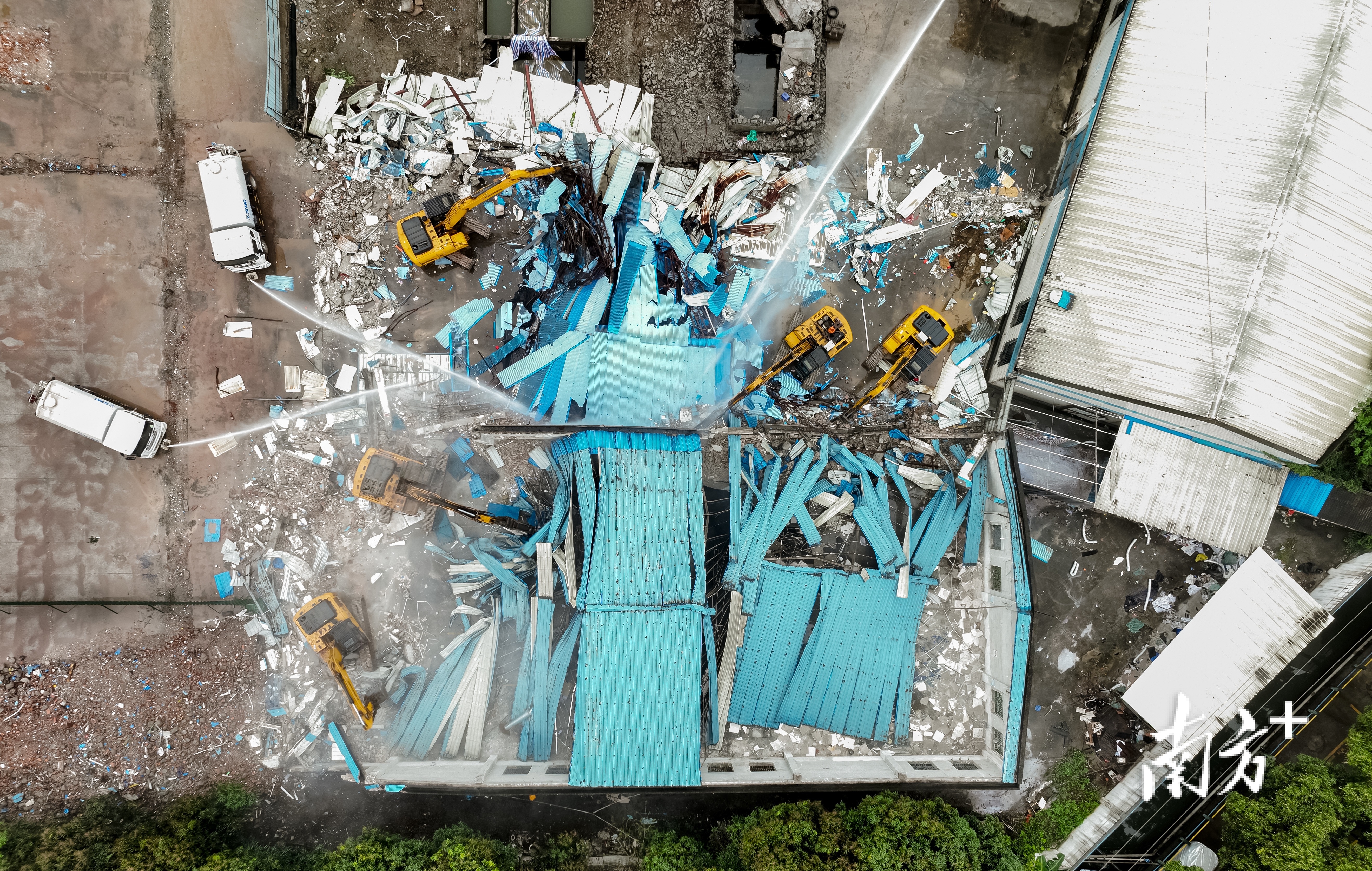 南海睿创中心项目前身是平南社区“黄字号”工业园,隶属平洲工业园区域。通讯员供图