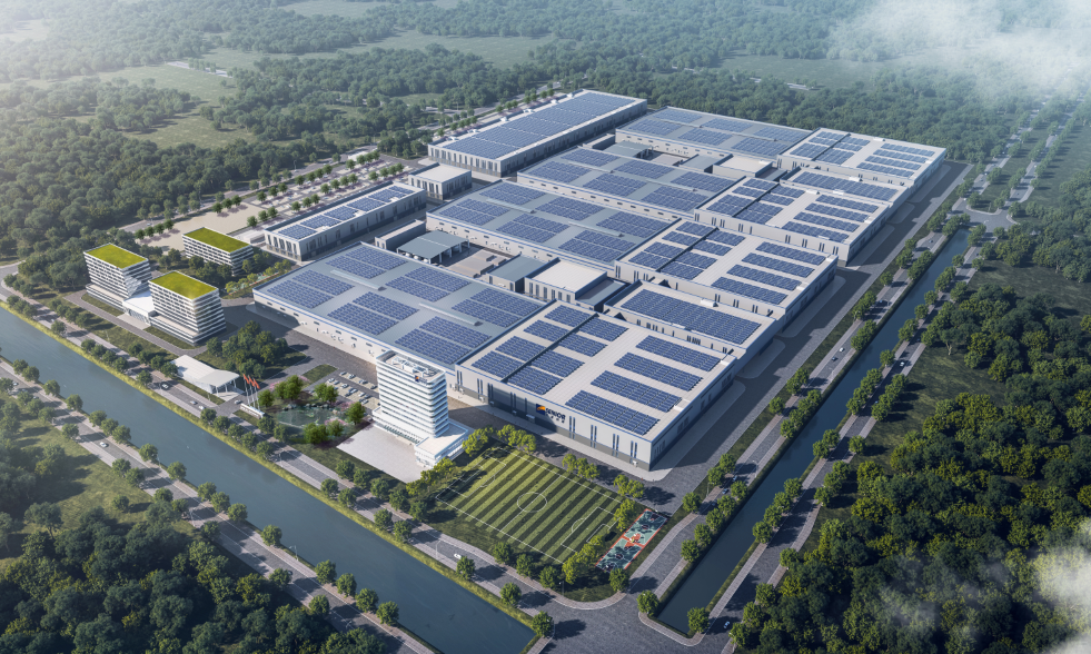 星源材质华南新能源材料产业基地规划效果图