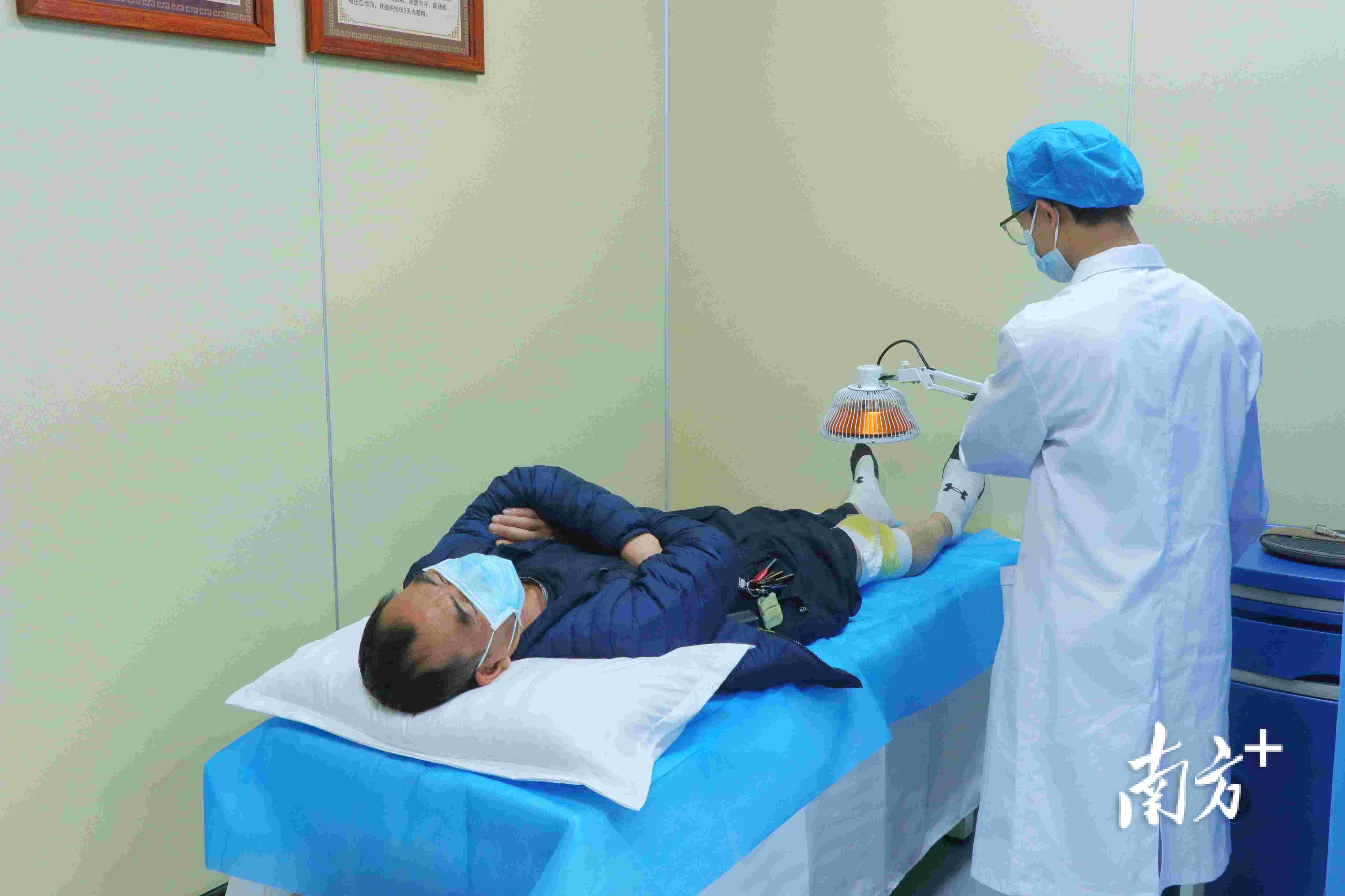 云东海街道工业园社区卫生服务站中医科特色诊疗项目。