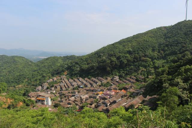 大南山绿色康养带。 