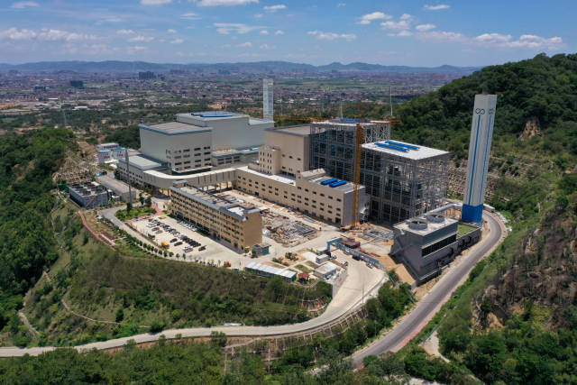 潮南区生活垃圾焚烧发电厂。