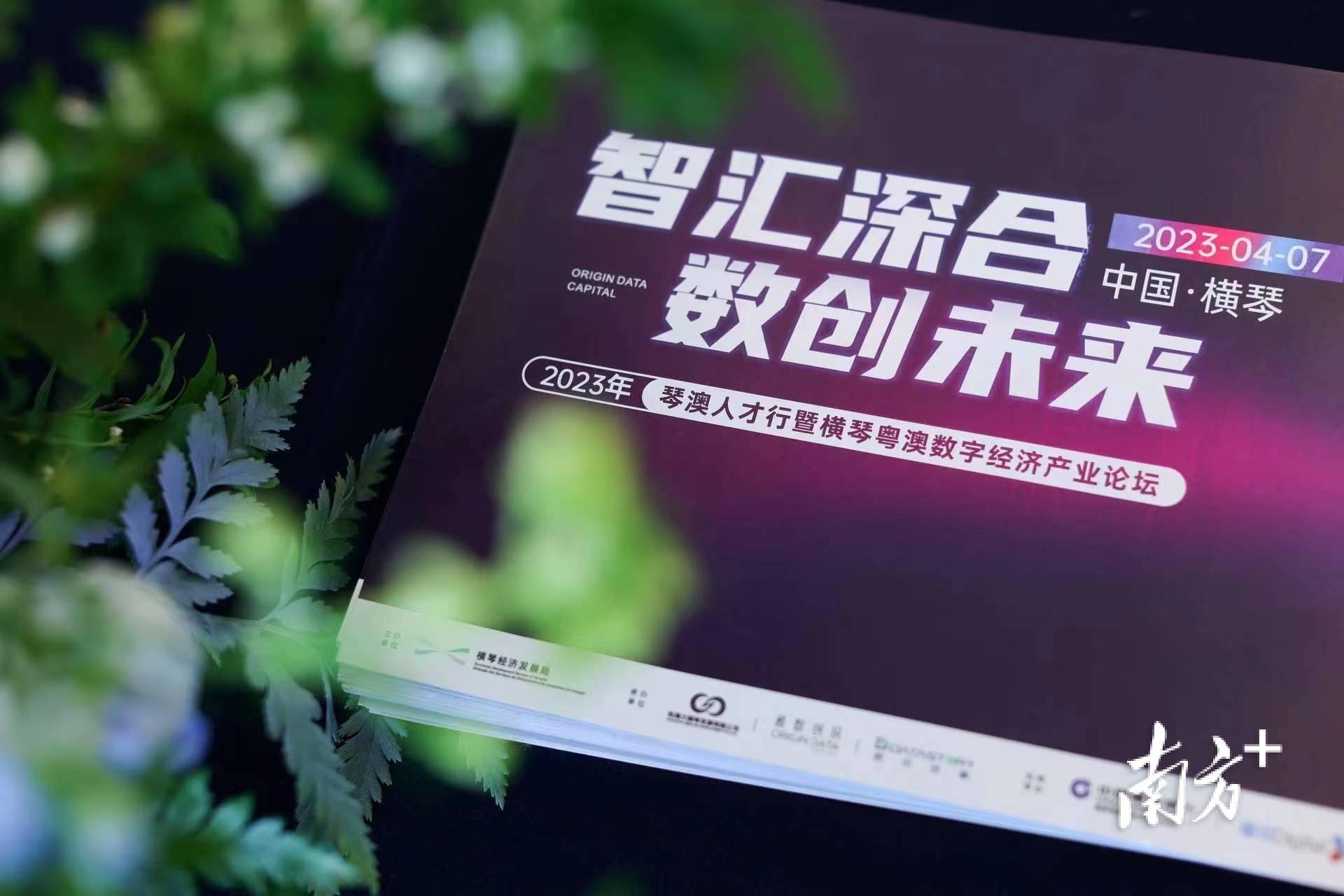 2023年琴澳人才行暨横琴粤澳数字经济产业论坛在合作区举行。 南方+ 关铭荣 拍摄