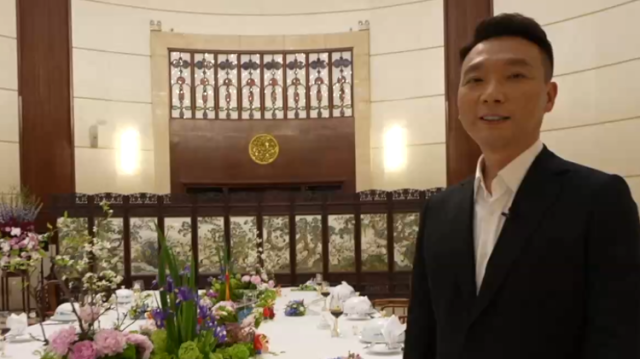 双河 双桥 双塔——在晚宴的细节中感受中法友谊