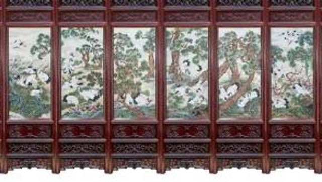 中法两国元首非正式会晤现场，还有这项潮州非遗作品