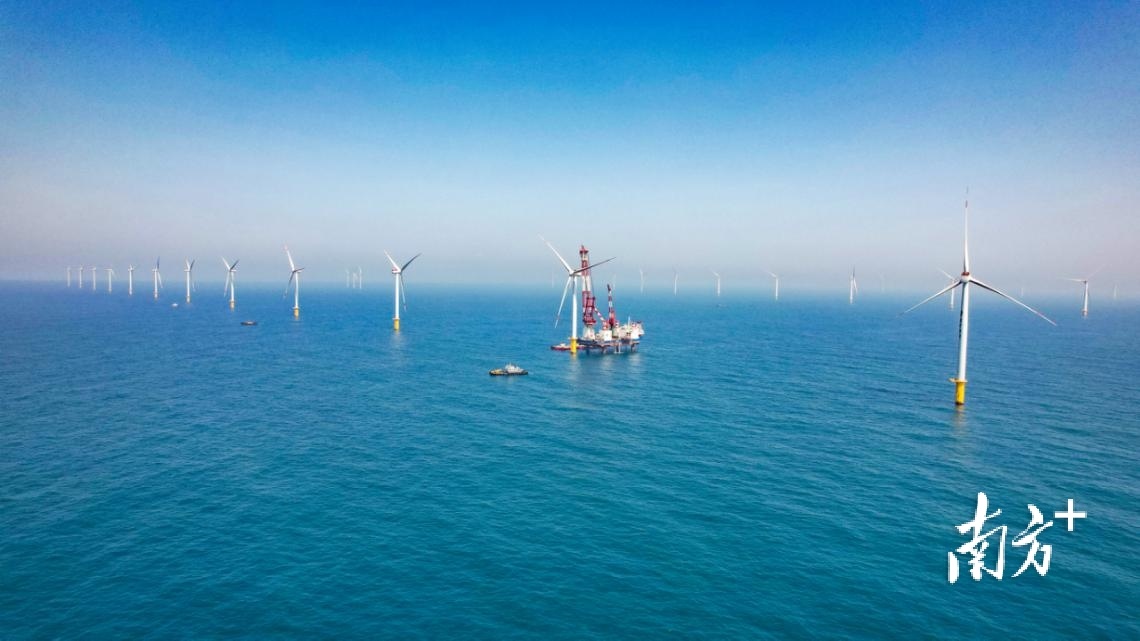 国家电投惠来神泉一（二期）海上风电项目。