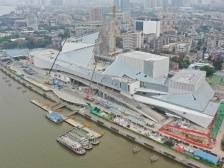 小剧场、文创区、滨水广场，白鹅潭大湾区艺术中心加快建设