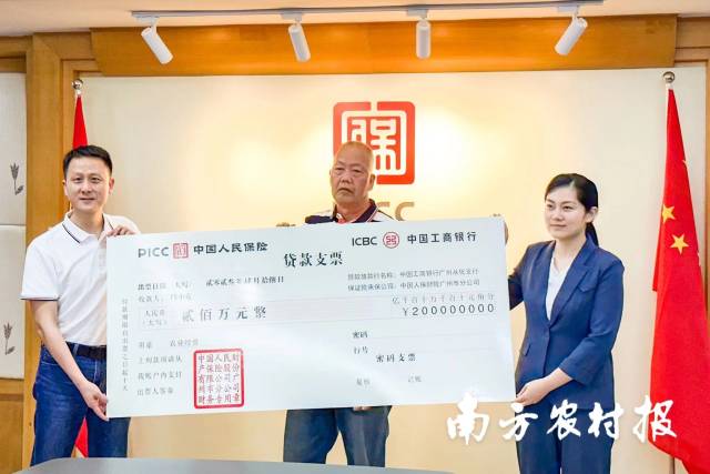 买了保险还能借信用贷，从化水产养殖户投保后获贷200万元