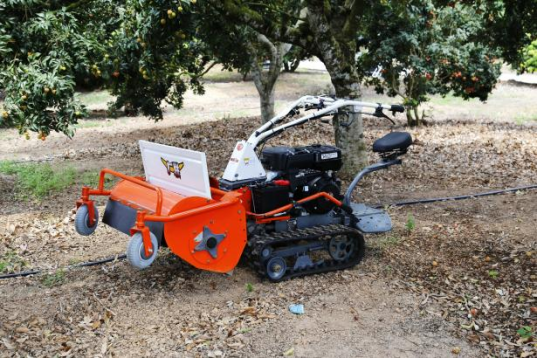 手扶履带式除草机，型号为3SSLZ-550/3SSLZ-800