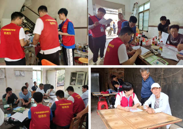 调查组进村入户开展调研。