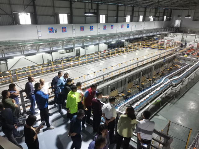 到大沙镇参观肇庆奇乐之仁堂饮料食品有限公司