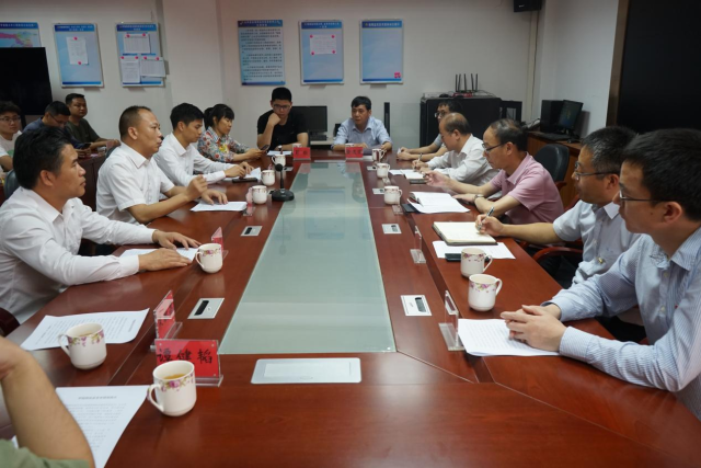 交流座谈会现场